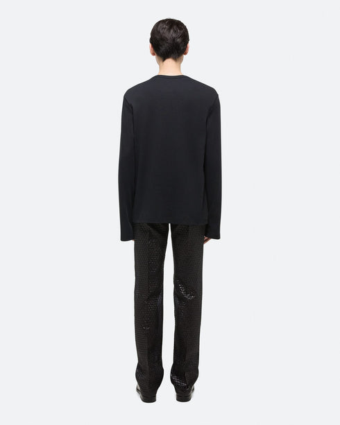 HELMUT LANG Long-Sleeve Logo Tee Mens Apparel